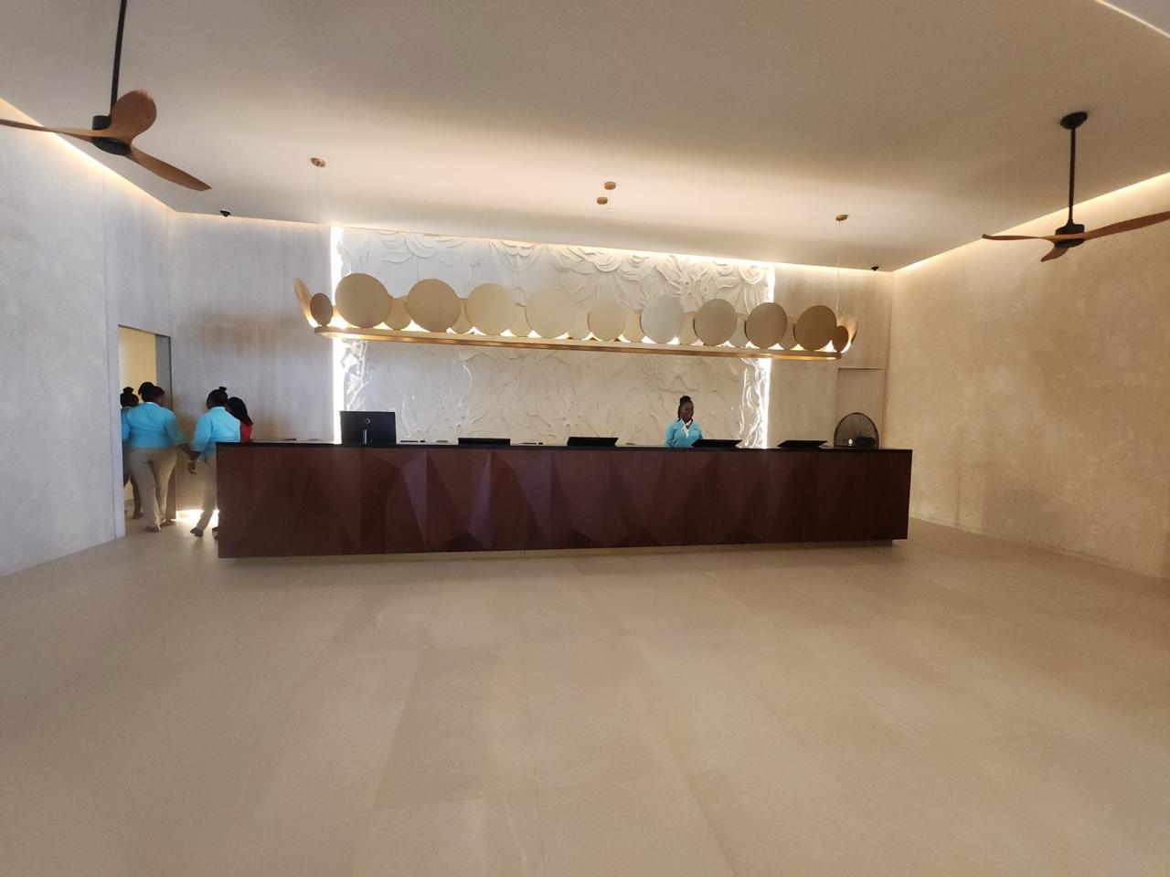 Counter de recepción